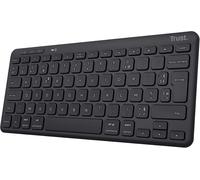 Lyra Clavier Sans Fil Bluetooth, Azerty Français, 85% Plastique Recyclé, Mini Clavier Rechargeable Multi-Appareils Pour Pc, Ordinateur Portable, Mac, Tablet, Ipad, Android, Ios - Noir