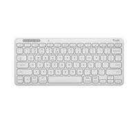Lyra Compact - Clavier - sans fil - 2.4 GHz, Bluetooth 5.0 - QWERTY - US - blanc - boîte