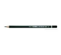 Lyra Crayon Rembrandt pour dessin d'art Mine H Noir G