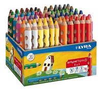 Lyra crayons 3-en-1 Groove 72 pièces multicolore Multicolore G