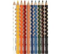 Lyra Germany – Crayons de couleur Groove – Étui 10 pièces multicolores – Résistant