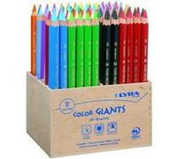 Lyra de couleur géants Crayon, Couleur Assortis Verni 96 Farbstifte G
