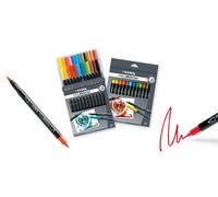 LYRA Aqua Brush Duo - Etui 24 feutres double pointe