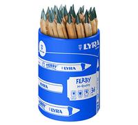 LYRA Ferby Nature - Pot 36 crayons graphite B | Cartable, pour enfants et écoles primaires