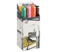 LYRA Graduate Mark All - Etui 12 marqueurs ⌀ 0,7 mm couleurs assorties