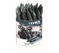 LYRA Graphite - Pot 24 pastels graphite graduations assorties