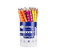 LYRA Groove, crayons graphite triangulaires, mine de 4 mm, 36 pièces