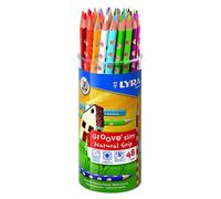 LYRA Groove Slim - Pot 48 crayons de couleur