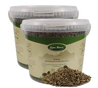 Lyra Horse® | 7,6 kg d'aliment minéral pour Chevaux Seniors en Seau | Granulés de Luzerne, soja & tourteau de Lin | Source équilibrée de nutriments | Aliment de Haute qualité pour Chevaux âgés