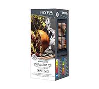 Lyra Germany Crayons de couleur Rembrandt Polycolor L2004240 – Trousse 24 couleurs multicolores