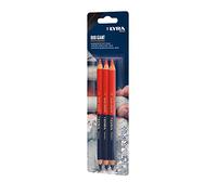 LYRA L2938002-10-1 Lot de 10 marqueurs Duo Giant Rouge/bleu