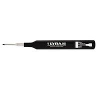 LYRA L4480099-10-1 Ink Lot de 10 marqueurs à trous profonds Noir