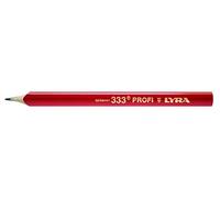Lyra LYRA L4332111 Lot de 12 crayons de charpentier 333® ovales de 24 cm de long