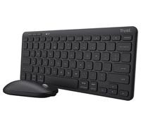Lyra Multi-Device sans Fil Clavier & Souris Ensemble de Bureau, Noir - 24847