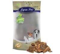 Lyra Pet® 1 kg cœur de bœuf séché, Snack pour Chiens au bœuf | Snack à mâcher naturel & pauvre en graisses | Riche en protéines | Digeste | Avec taurine naturelle