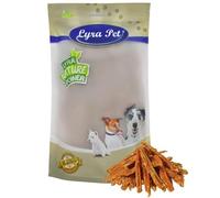 Lyra Pet® 1 kg de lamelles de Poitrine de Poulet | Friandise à mâcher à Base de Poulet | Friandise également pour Chiots et Chiens âgés | Friandise idéale pour récompenser et entraîner | Refermable