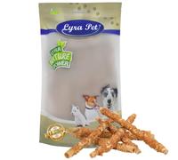 Lyra Pet® 1 kg Rouleaux à mâcher au Blanc de Poulet env. 30-34 cm