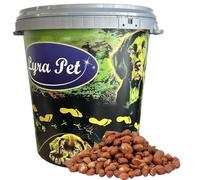 Lyra Pet® 10 kg cacahuètes avec Peau, Aliment pour Oiseaux + Seau de 30 L