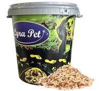 Lyra Pet® 10 kg cacahuètes hachées avec Peau + Seau de 30 L
