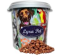 Lyra Pet® 10 kg de cacahuètes hachées avec Peau + Seau de 30 L | Idéal pour Petits Oiseaux & Jeunes Animaux | Nourriture pour Oiseaux Sauvages Toute l'année | Nourriture Riche en Fibres