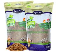 Lyra Pet® 10 kg de Larves de Mouches des Soldats séchées - Hermetia illucens