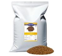 Lyra Pet® 10 kg graines de lin | Riche en acides gras oméga-3 & fibres & protéines | Complément alimentaire pour oiseaux sauvages & petits rongeurs | Nutritionnel nourriture pour oiseaux toute l'année