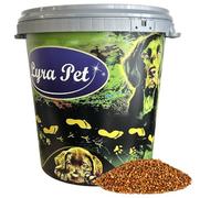 Lyra Pet® 10 kg Milo Millet + Seau de 30 L | Grains de Millet de sorgho | Riche en hydrates de Carbone | Complément Alimentaire | Nutritionnel, Toute l'année | Source d'énergie pour Oiseaux Sauvages