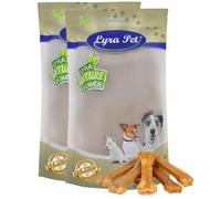 Lyra Pet® 100 os à mâcher en Peau de bœuf env. 16 cm, Snack séché Chiens