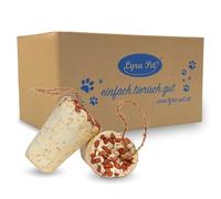 Lyra Pet® 12 pcs. Barre protéinée aux Noix et aux cacahuètes | Nourriture grasse avec Beurre de cacahuètes, graines & pépins | Source d'énergie pour Les Oiseaux Sauvages | Nourriture Toute l'année