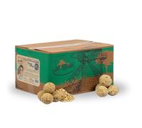 Lyra Pet® 150 Boules de Graisse pour mésanges de la Marque ALB-MÜHLE, aux céréales complètes et aux Noix, sans Filet