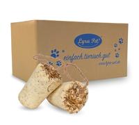 Lyra Pet® | 2 x 12 Barres protéinées aux graines et vers de Farine | Alimentation Riche en protéines pour Oiseaux, été comme Hiver | Barres Premium au Beurre de cacahuète | Source d'énergie