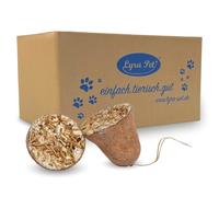 Lyra Pet® 2 x 8 Cloches de Graisse Protein Boost aux vers de Farine | Aliment riche en protéines & graisses | Graines & vers de farine pour oiseaux sauvages | Corde en fibres naturelles
