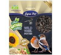 Lyra Pet® 20 kg graines de Tournesol Noires, Aliment Oiseaux Sauvages