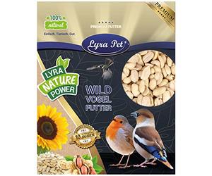 Lyra Pet® 25 kg de graines de cacahuètes Splits | pour Oiseaux Sauvages Toute l'année | Nourriture en Poudre Riche en nutriments | Source d'énergie pour Tous Les Oiseaux Sauvages