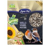 Lyra Pet® 25 kg graines de Tournesol rayées, Aliment Oiseaux Sauvages | Aliment oiseaux sauvages été & hiver | Mélange riche en huile | Idéal oiseaux libres | Favorise un bec robuste