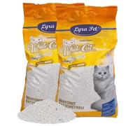 Lyra Pet® 30 L (2 x 15 L) White Cat® litière pour Chats bentonite