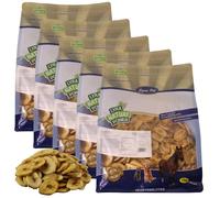 Lyra Pet® 5 kg de Bananes séchées | Riche en vitamines & Fibres | Aliment Complet pour Oiseaux, rongeurs, Chevaux & Reptiles | Aliment nutritif & Naturel | Idéal comme complément Alimentaire