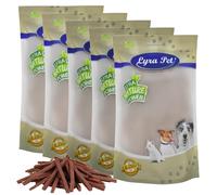 Lyra Pet® 5 kg de bâtonnets de Viande séchée de bœuf | Friandises à mâcher à Base de bœuf | Délices également adaptées aux Chiots et aux Chiens âgés | Gourmandises idéales pour Dresser Votre Chien