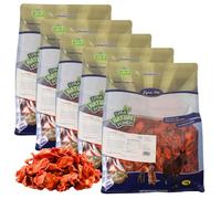 Lyra Pet® 5 kg de Carottes séchées | Riche en bêta-carotène & en Fibres | pour Oiseaux, rongeurs & Reptiles | Aliment nutritif & pauvre en Calories | Idéal comme complément Alimentaire