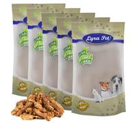 Lyra Pet® 5 kg de cous de poulet | Friandise naturelle à mâcher | Friandise protéinée même pour les chiens âgés | Faible teneur en graisse & très digeste | Article à mâcher séché | Riche en nutriments