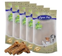 Lyra Pet® 5 kg de tripes de bœuf Moyennes séchées | Friandise Naturelle à mâcher | Friandise Riche en protéines, également adaptée aux Chiots et aux Chiens âgés | Riche en nutriments