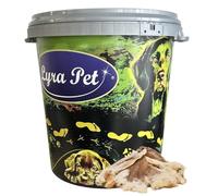 Lyra Pet® 5 kg Oreilles de Lapin avec Poils séchées + Seau de 30 L | Friandise naturelle riche en protéines pour chiens | Digeste & favorise le transit | Plaisir à mâcher riche en nutriments