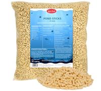 Lyra Pond® 10 L (0,85 kg) Pond Sticks Alimentation Poissons & Bassin | Aliment Flottant | Digestion Facile grâce aux germes de blé | Poids léger | Composition adaptée aux Poissons de Bassin