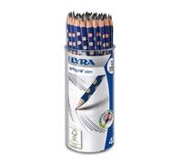 LYRA Pot de 48 crayons graphite triangulaires Groove Slim avec grip zone gauchers et droitiers mine HB