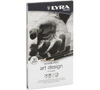 LYRA Rembrandt Art Design - Boîte métal 12 crayons graphite