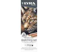 LYRA Rembrandt - Sketching set - Boîte métal 6 crayons à dessin