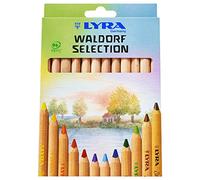 LYRA Super Ferby Nature Waldorf - Etui 12 crayons de couleur