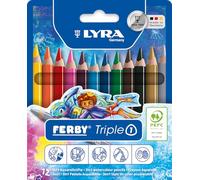 LYRA TripleOne - Etui 12 crayons de couleur