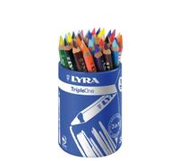 Lyra Germany – Crayons de couleur – TripleOne – Pot de 36