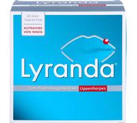 Lyranda comprimés à croquer pour la gestion du régime en cas d'herpès labial, 28 comprimés
